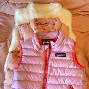 EUC 3 Winter Children’s Vests (Gap, Patagonia, Carters)
